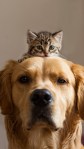 Kitten and dog cat wallpaper for mobile hd