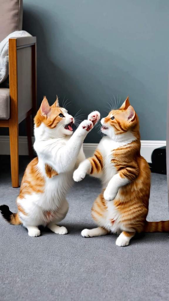 Cute kittens playing hq mobile phone wallpaper 1440x2560