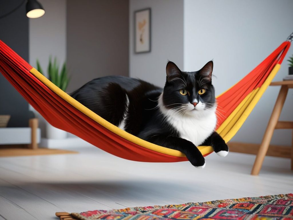 Hammock bed for cats idea