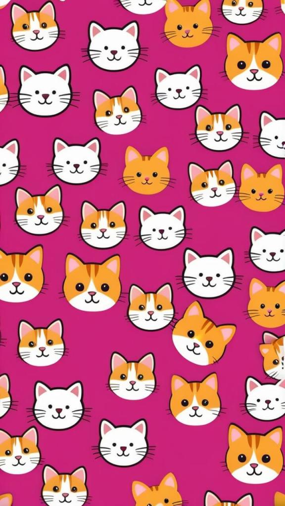 Cute cats snapchat background image cartoon