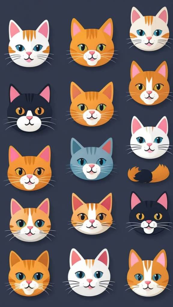 Different cats faves background image for snapchat