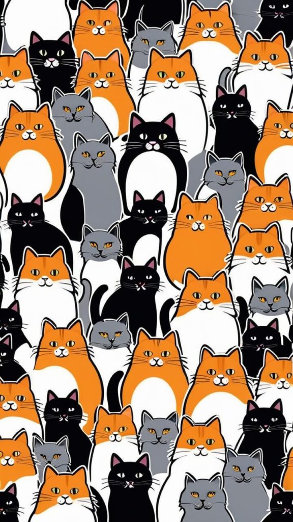 Funny cats snapchat background image cartoon