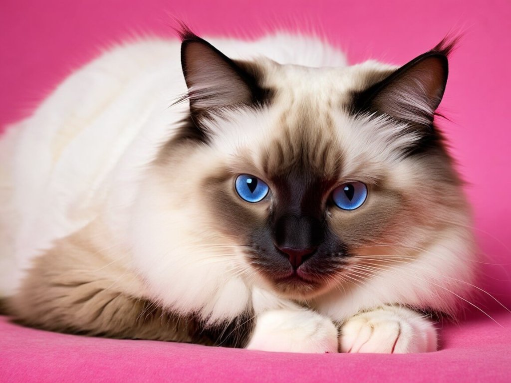 Ragdoll cat picture