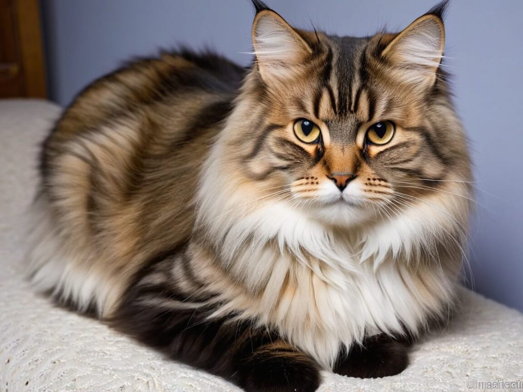 Siberian cat pics breed brown white